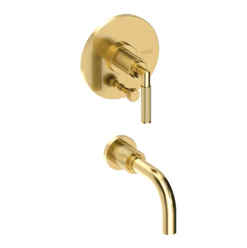 Kimbell Balanced Pressure Tub & Shower Diverter Plate with Handle