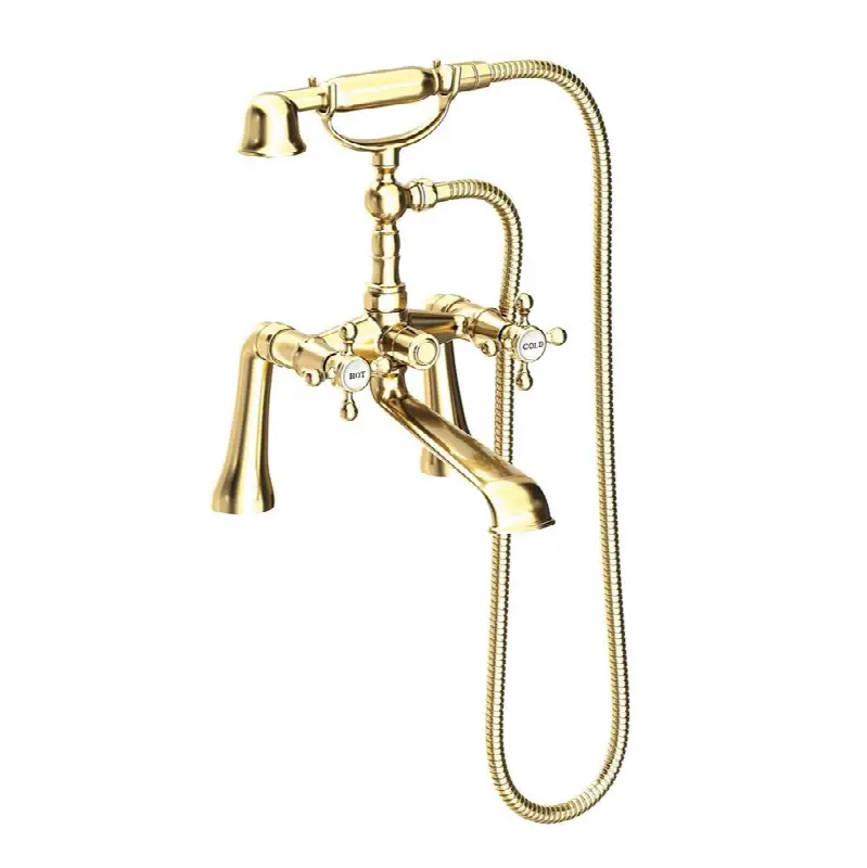 Chesterfield® Exposed Tub & Hand Shower Set - Deck Mount