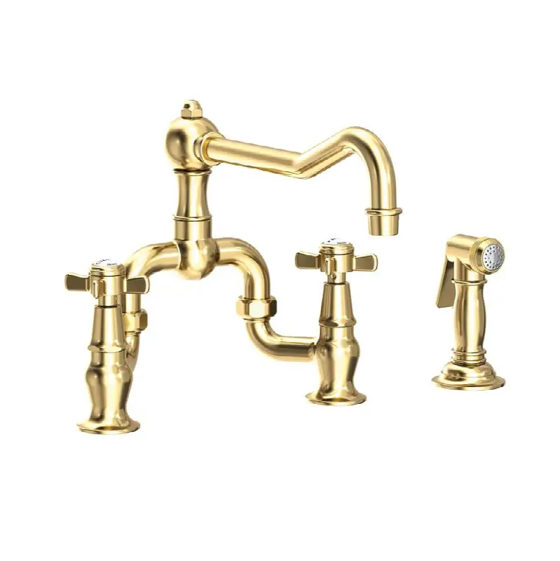 Chesterfield® Kitchen Bridge Faucet with Side Spray