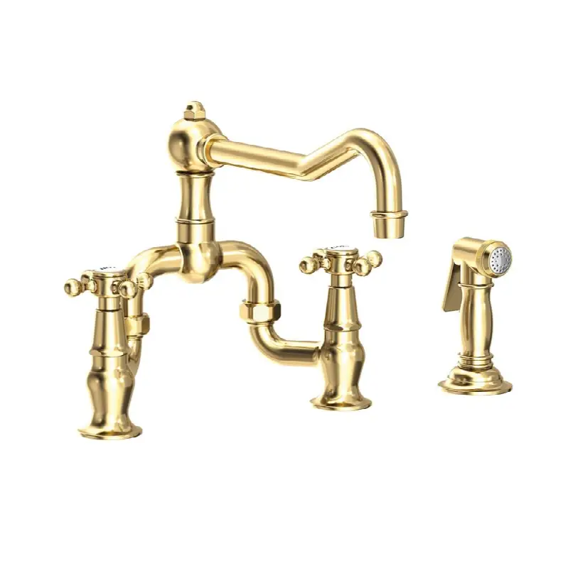 Chesterfield® Kitchen Bridge Faucet with Side Spray