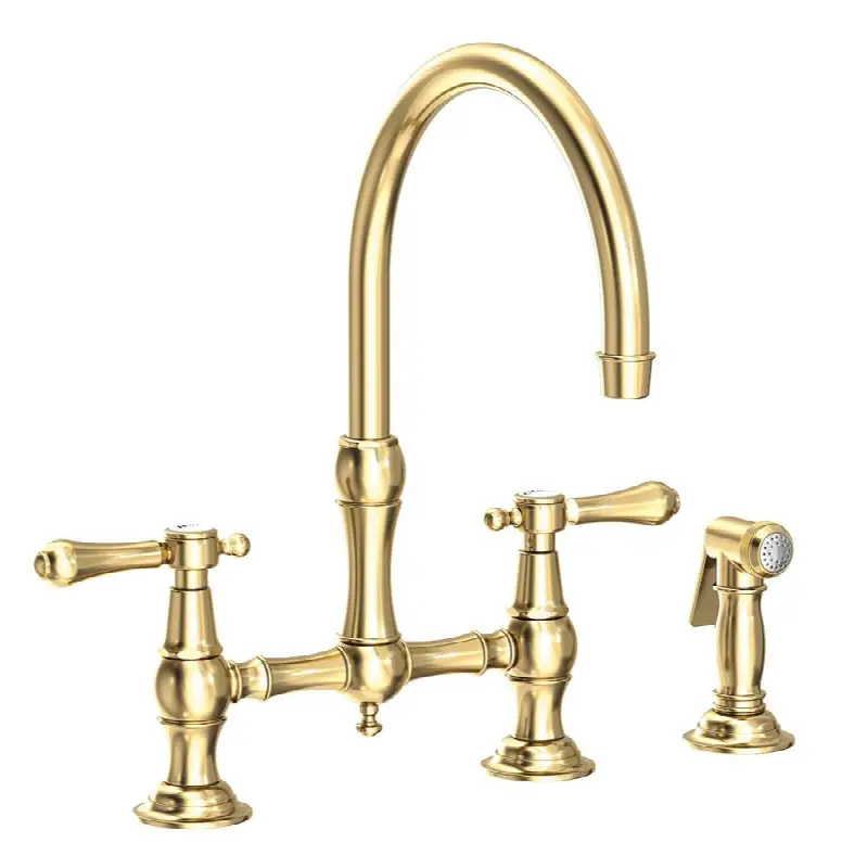 Chesterfield® Kitchen Bridge Faucet with Side Spray
