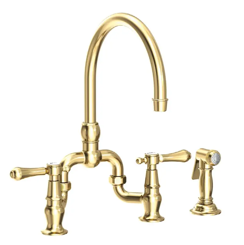 Chesterfield® Kitchen Bridge Faucet with Side Spray