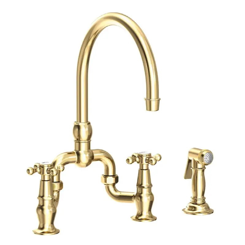 Chesterfield® Kitchen Bridge Faucet with Side Spray