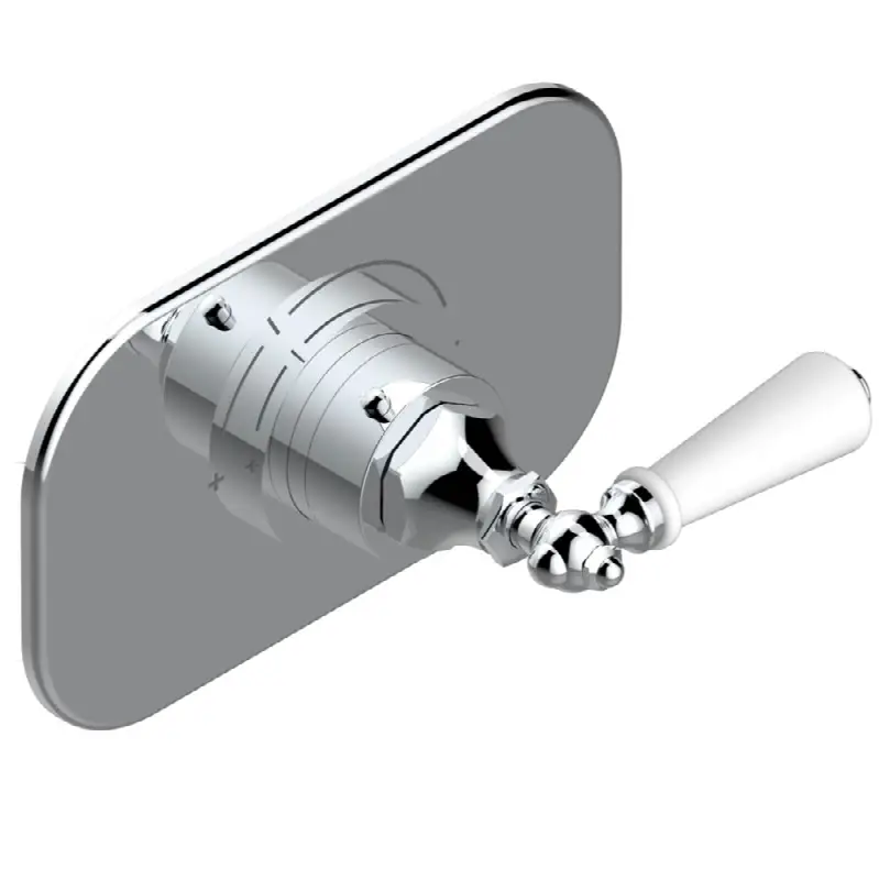 Trim for THG thermostatic valve, rough part supplied with fixing box ref.5 200AE/US