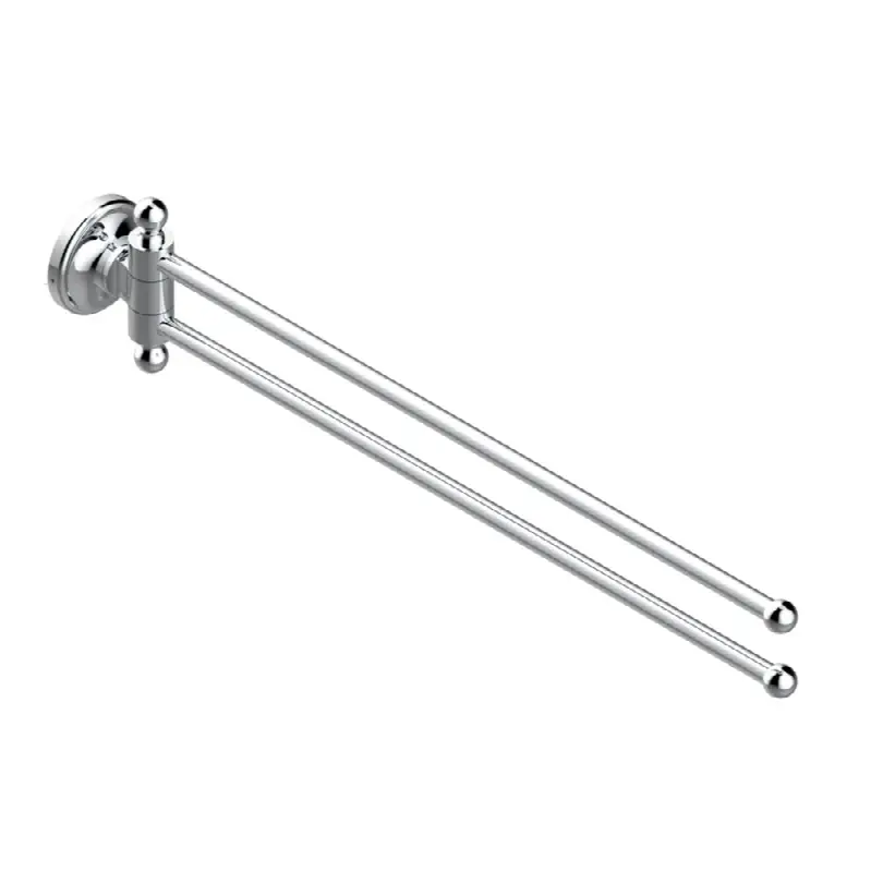 Towel Bar 15 3/4" Long, Double Swivel