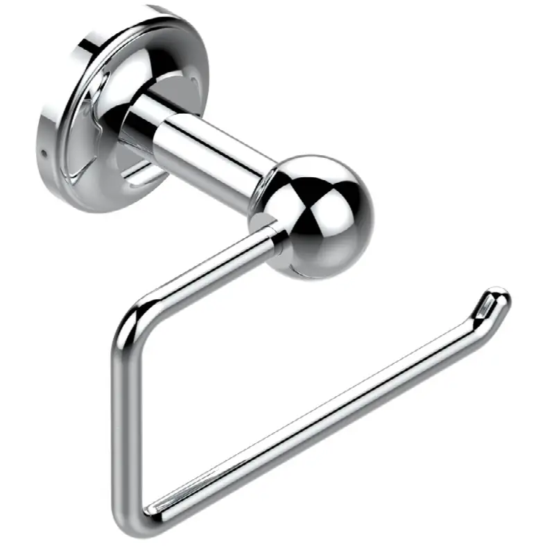 Toilet paper holder, single mount without cover