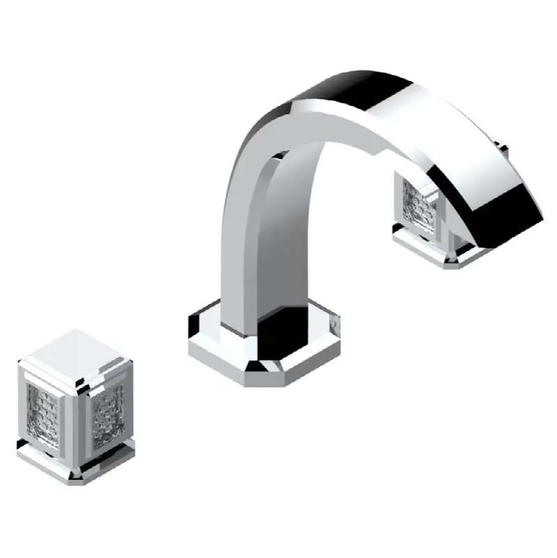 Roman tub set with 3/4" valves