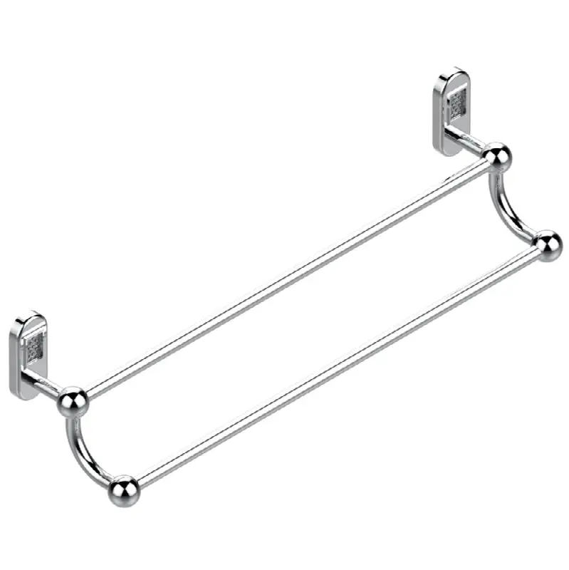 Double towel bar, 24" long