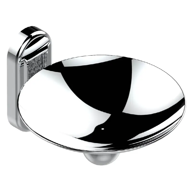 Soap dish, wall mounted, 6" diameter