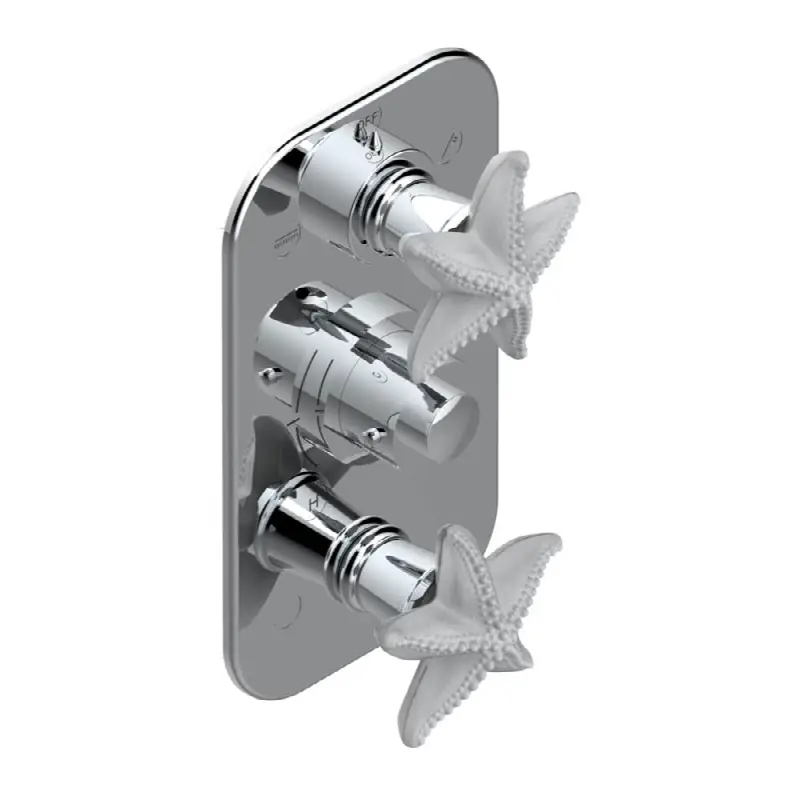 Trim for thg thermostat with 2-way diverter and on/off control, rough part supplied with fixing box ref. .5 540AE/US