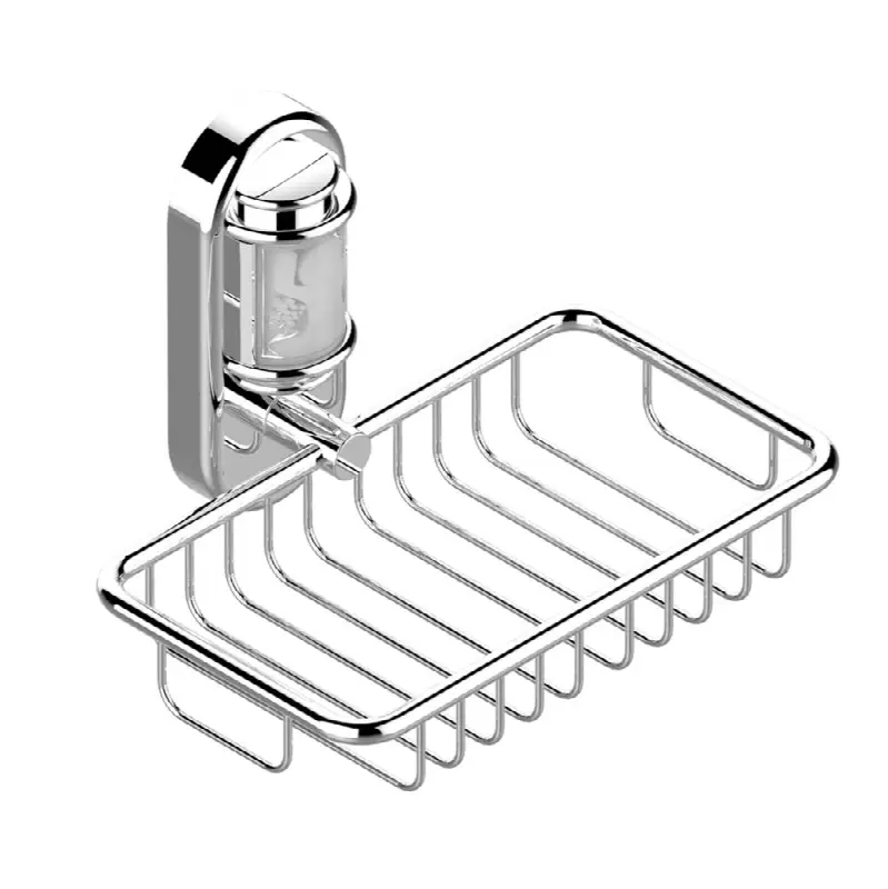 Soap basket, wall mounted 6"1/4 x 3"5/8
