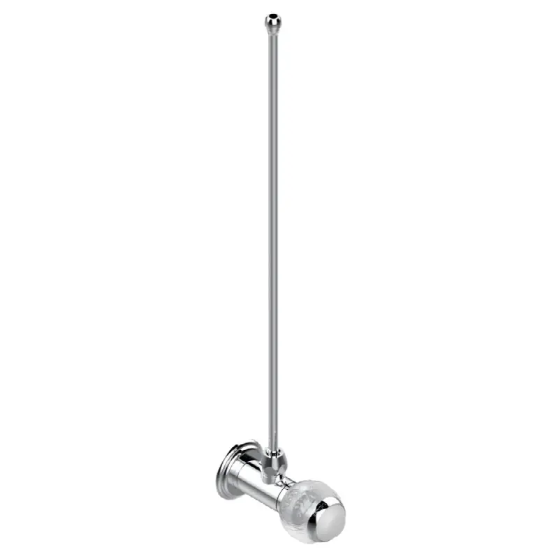 Angle supply valve with 3/8" adaptor set