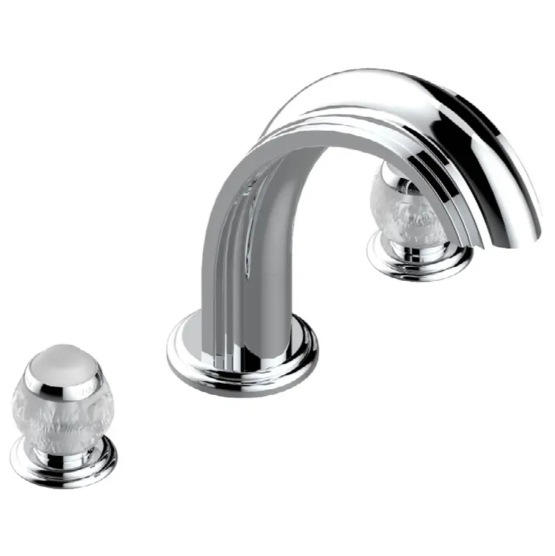 Roman tub set with 3/4" valves