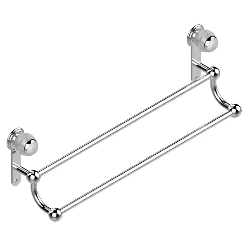 Double towel bar, 24" long