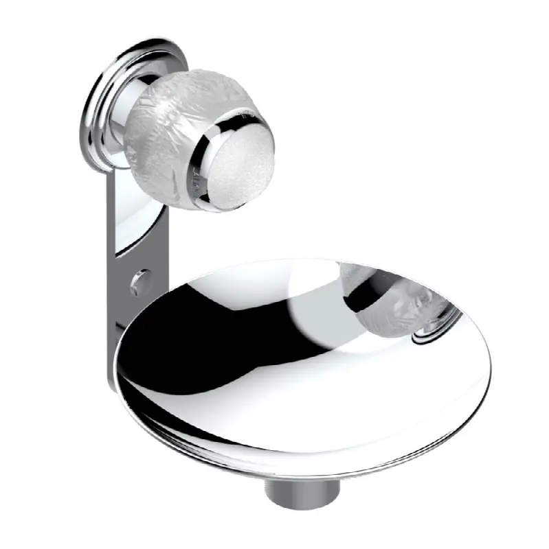 Soap dish, wall mounted, 6" diameter