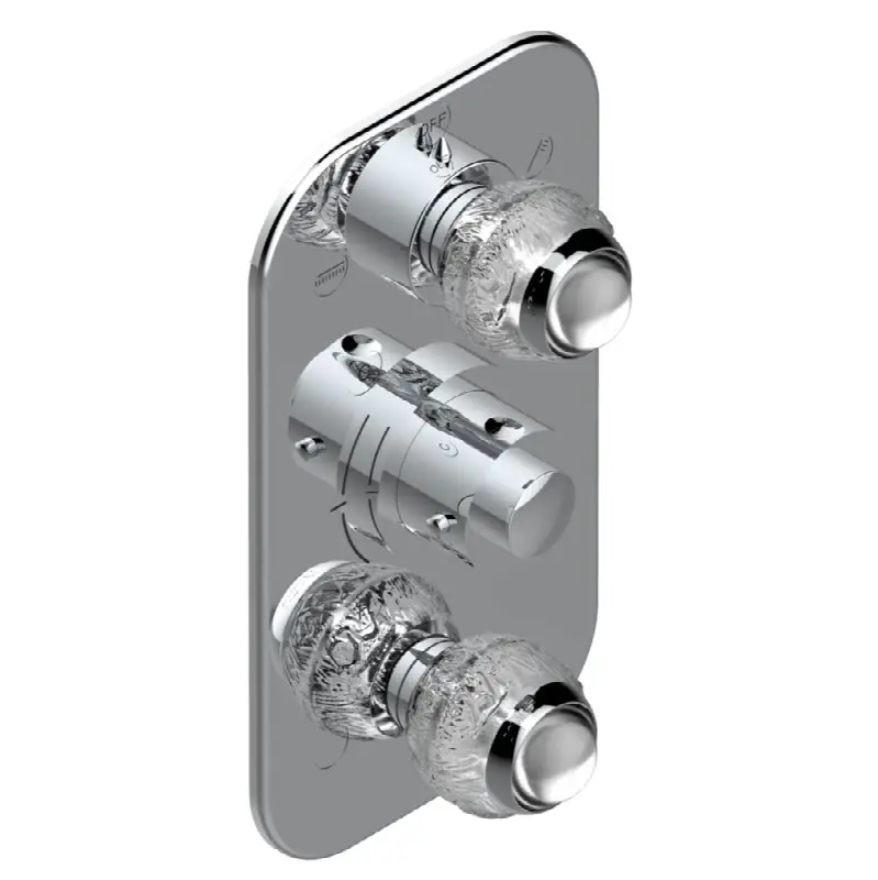 Trim for thg thermostat with 2-way diverter and on/off control, rough part supplied with fixing box ref. .5 540AE/US
