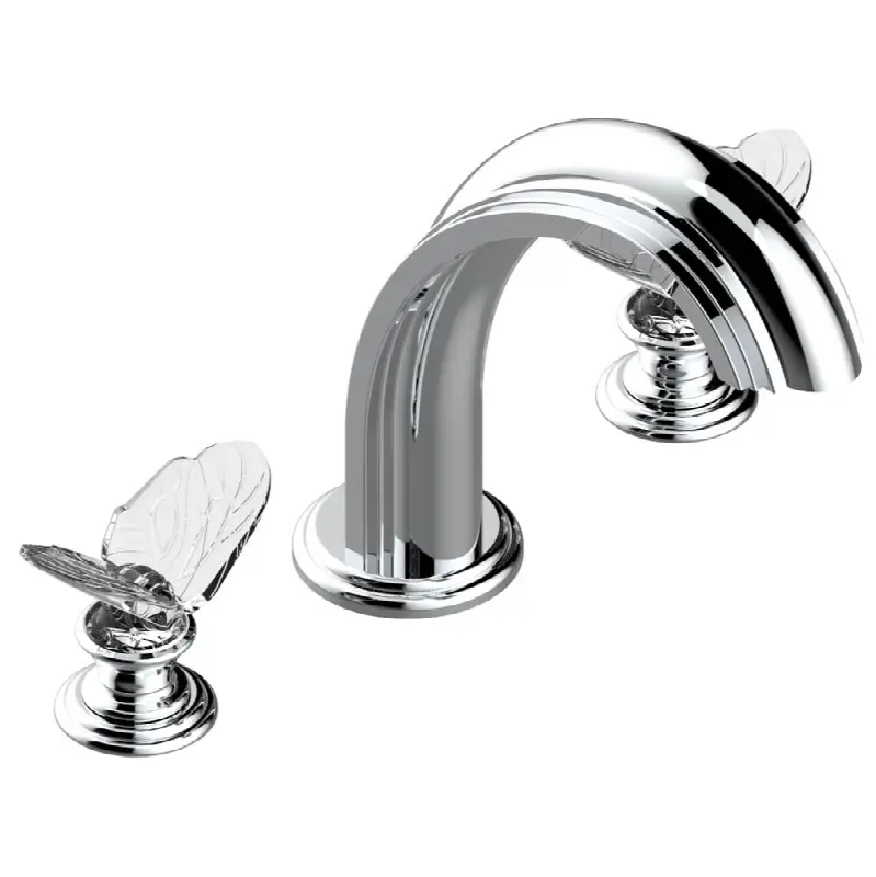 Roman tub set with 3/4" valves