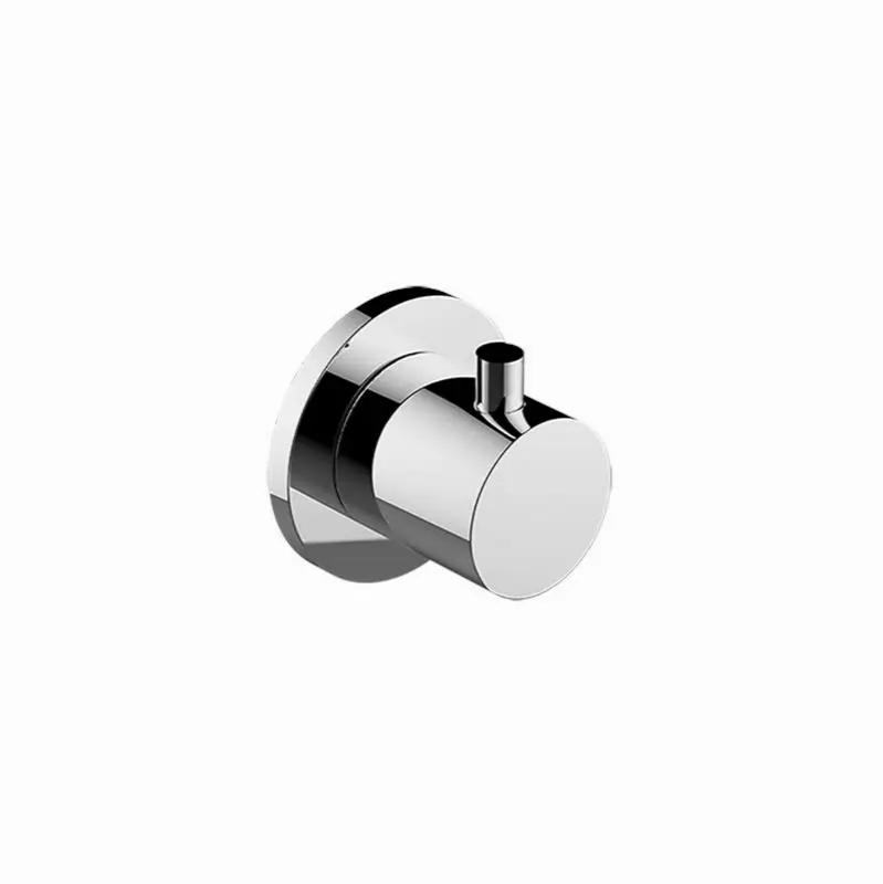 M.E. Round M-Series 2-Way Diverter Valve Trim with Handle