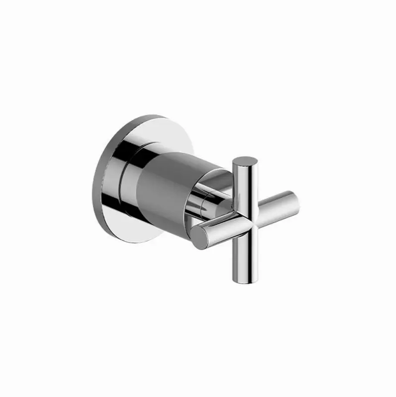 M.E./Terra Round M-Series 2-Way Shared Diverter Valve Trim with Handle