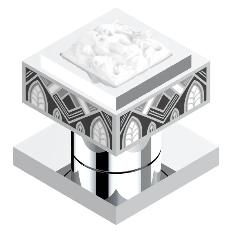 2-function deck diverter with trim