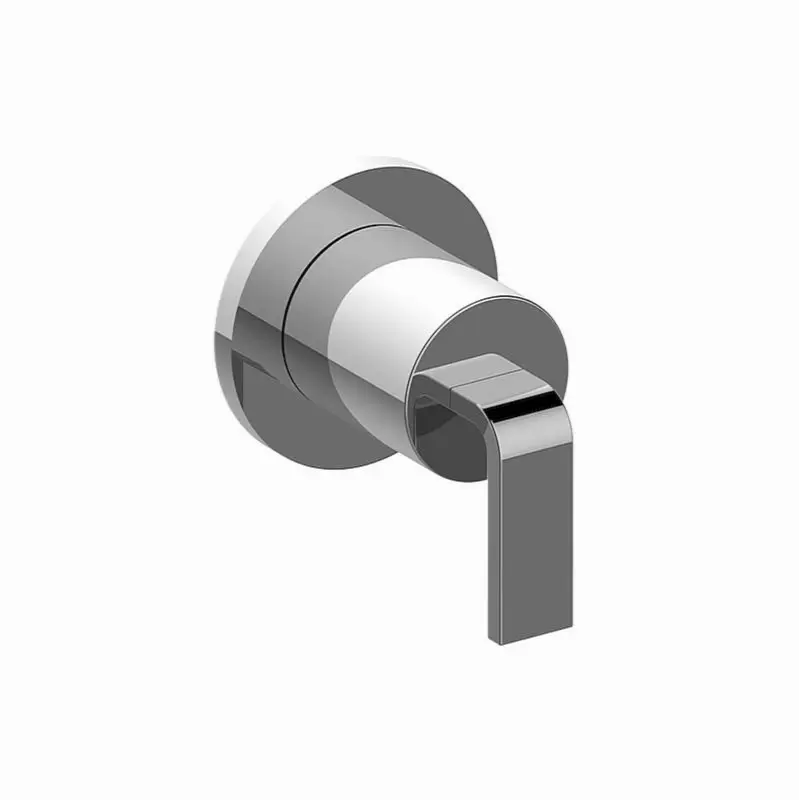 Immersion Round M-Series 2-Way Shared Diverter Valve Trim with Handle