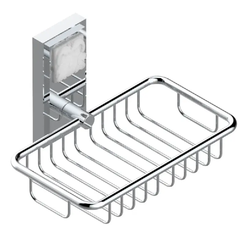 Soap basket, wall mounted 6"1/4 x 3"5/8