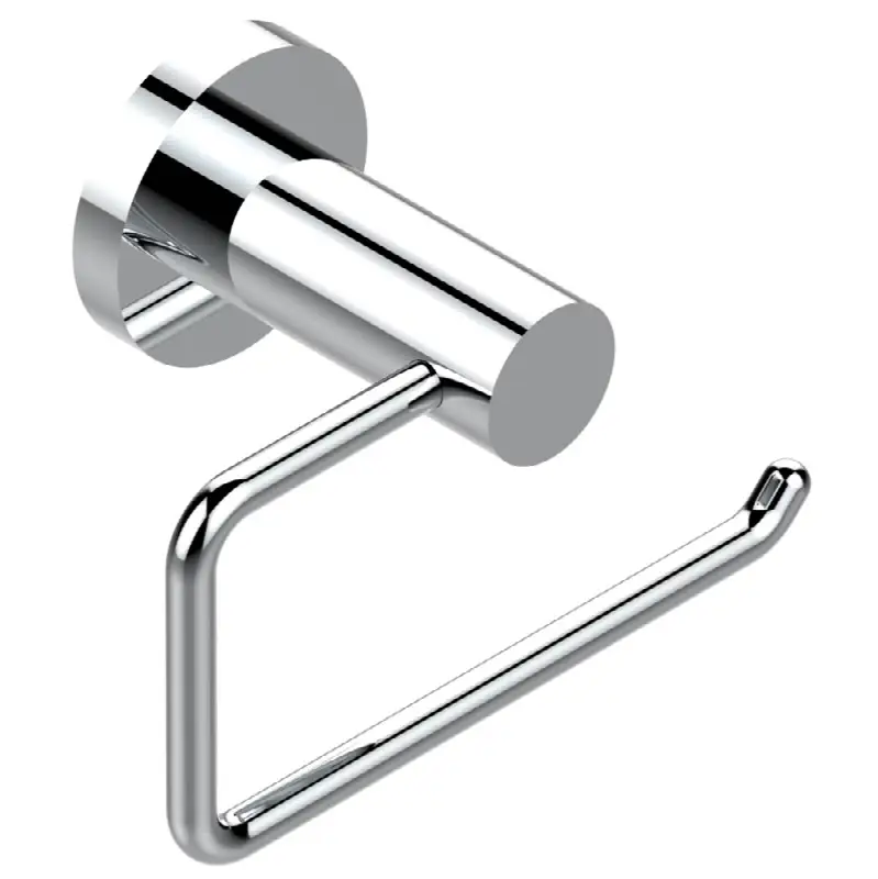 Toilet paper holder, single mount without cover