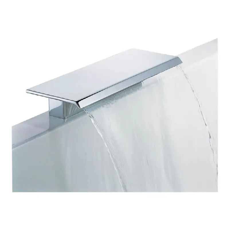 Waterfall Bath Spout, Deck Mounted, 15.3/4"