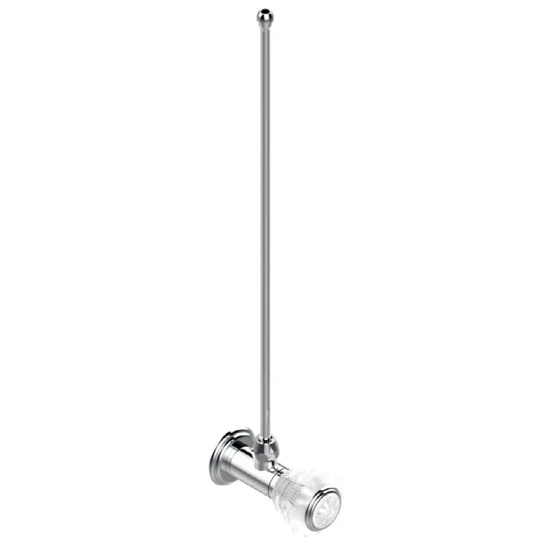 Angle supply valve with 3/8" adaptor set
