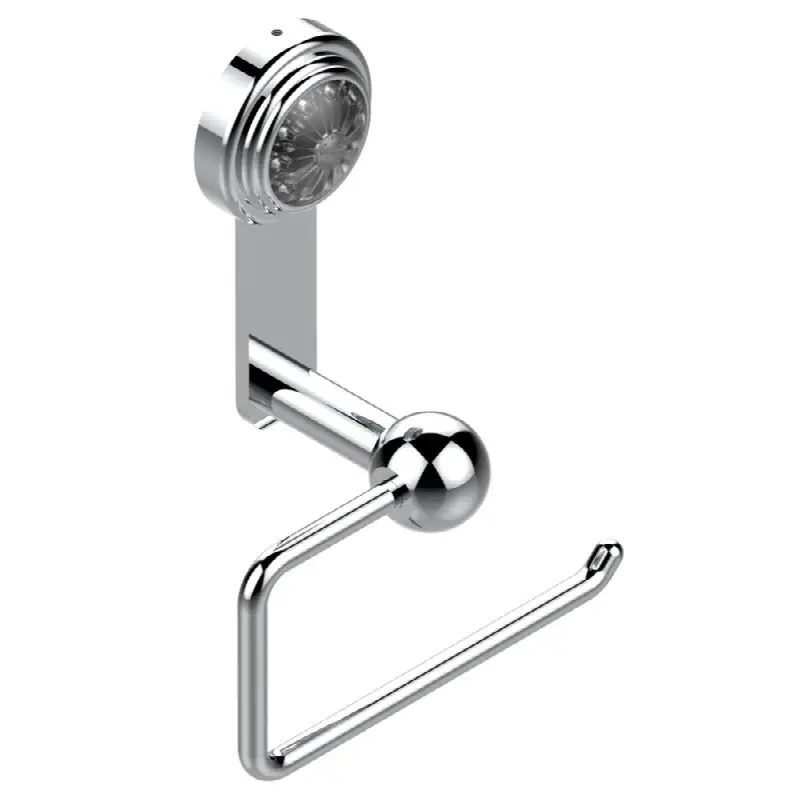 Toilet paper holder, single mount without cover