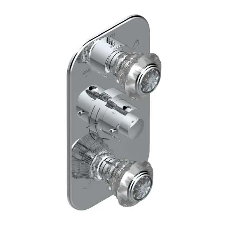 Trim for thg thermostat with 2-way diverter and on/off control, rough part supplied with fixing box ref. .5 540AE/US