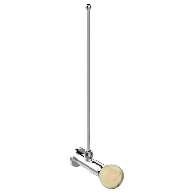 Angle supply valve with 3/8" adaptor set
