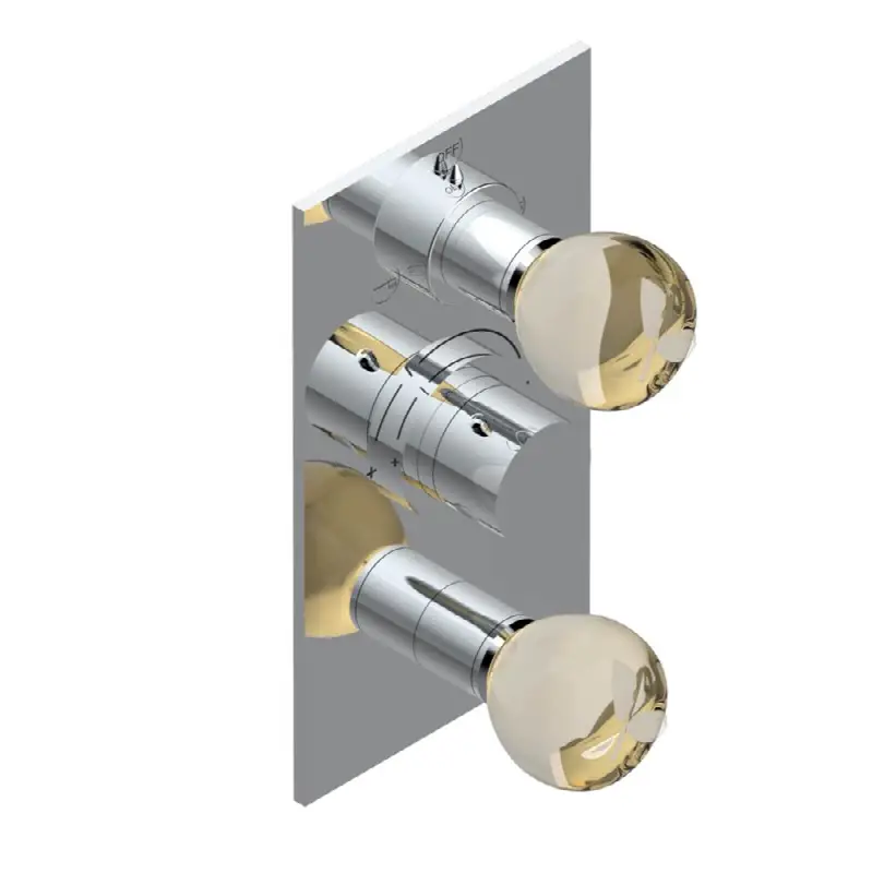 Trim for thg thermostat with 2-way diverter and on/off control, rough part supplied with fixing box ref. .5 540AE/US