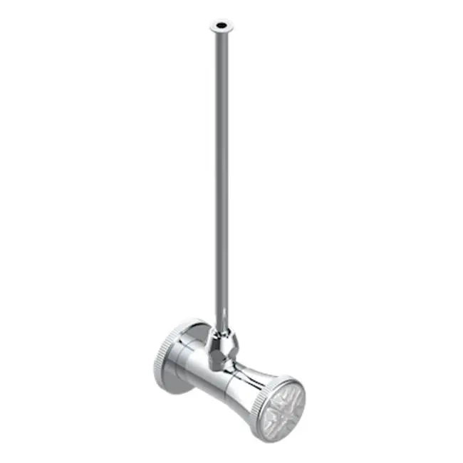 Angle Supply Valve With 3/8" Adaptor Set For Toilet