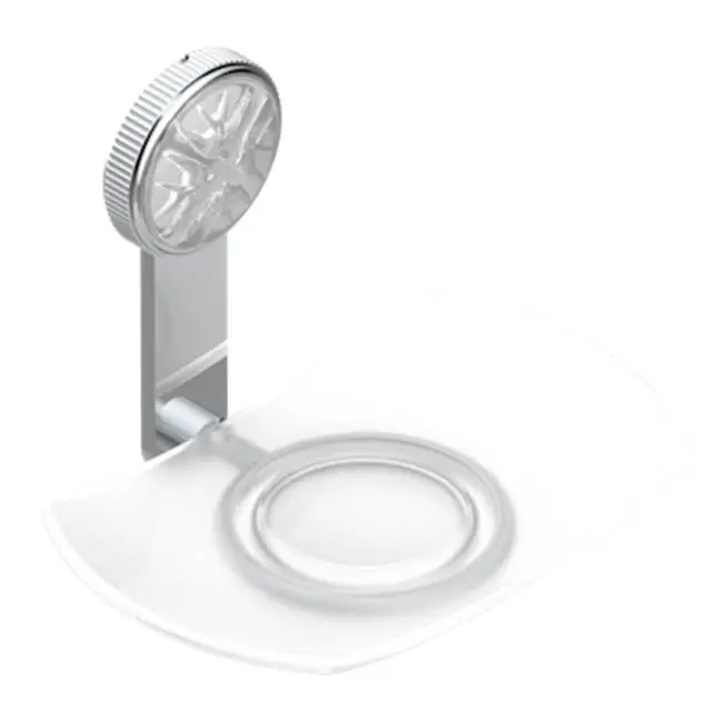 Glass Soap Dish, Wall Mounted