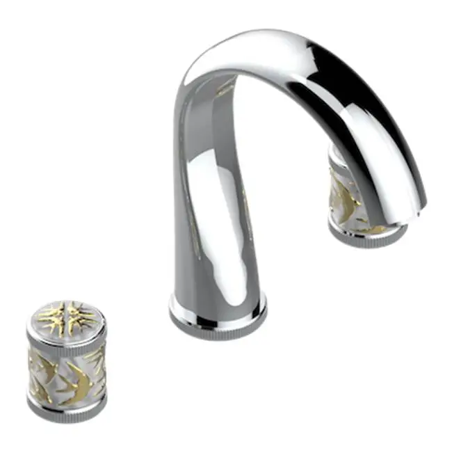 Roman Tub Set With 3/4" Valves