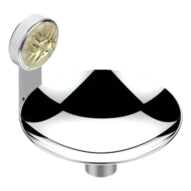 Soap Dish, Wall Mounted, 6" Diameter