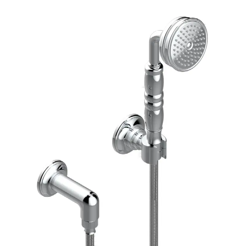 Wall mounted handshower with separate fixed hook