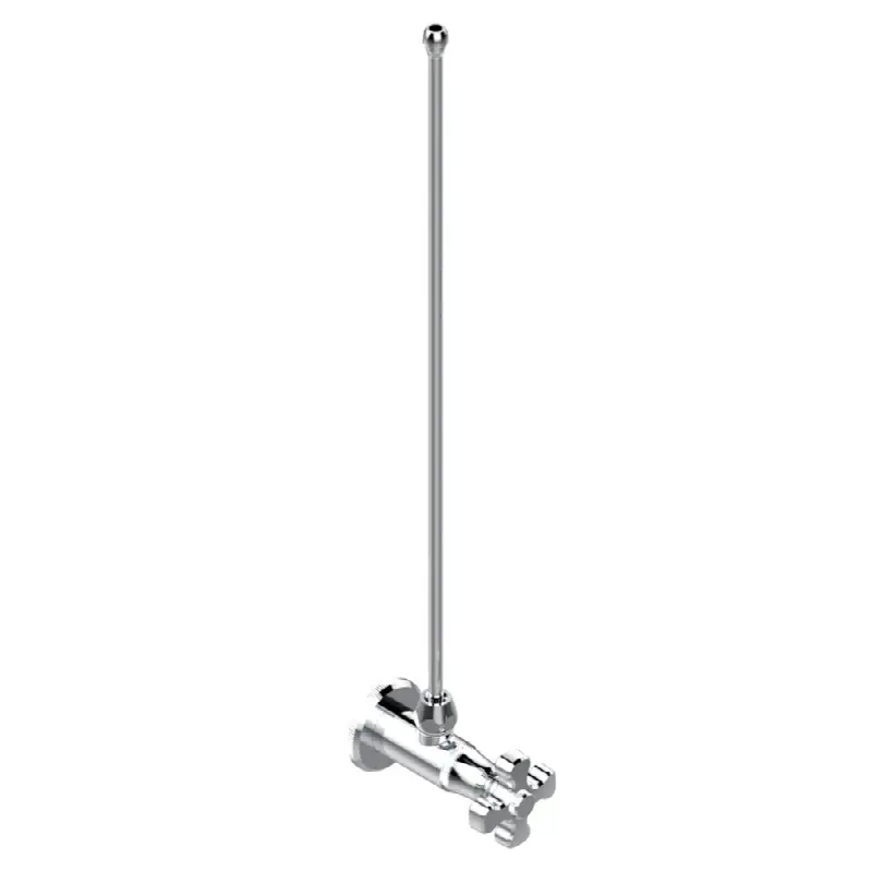 Angle supply valve with 3/8" adaptor set