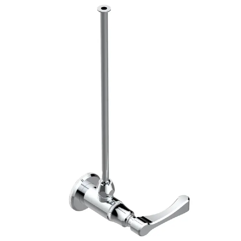 Angle supply valve with 3/8" adaptor set for toilet