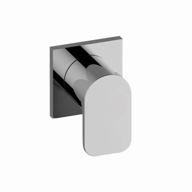M-Series Square 2-Way Shared Diverter Valve Trim Plate and Handle