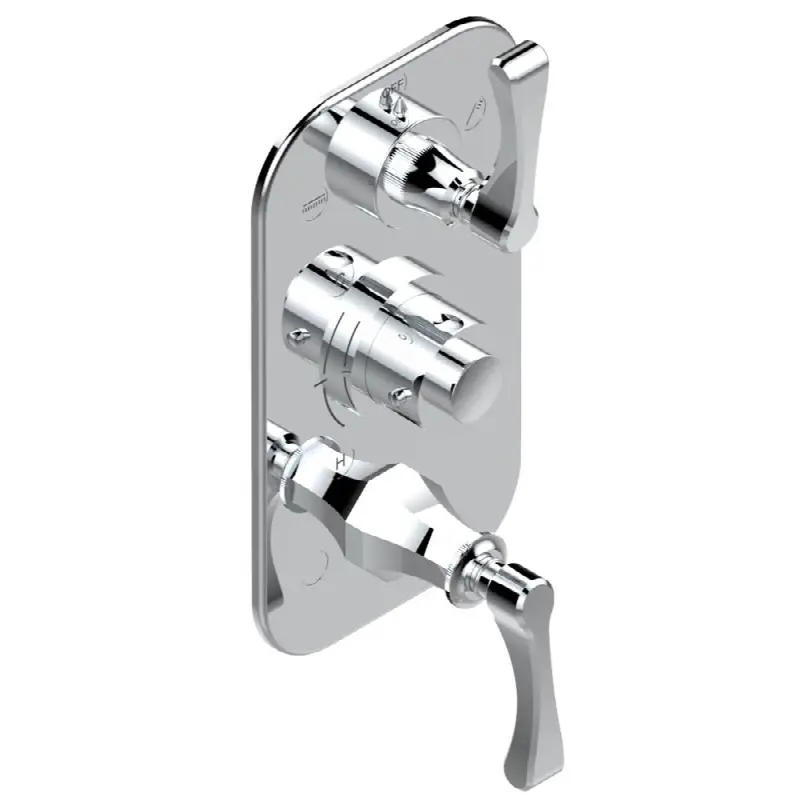Trim for thg thermostat with 2-way diverter and on/off control, rough part supplied with fixing box ref. .5 540AE/US