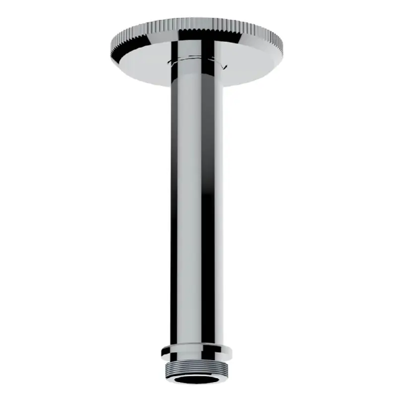 Vertical shower arm ceiling mounted 1/2" connection