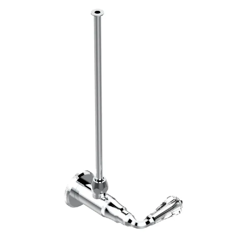 Angle supply valve with 3/8" adaptor set for toilet