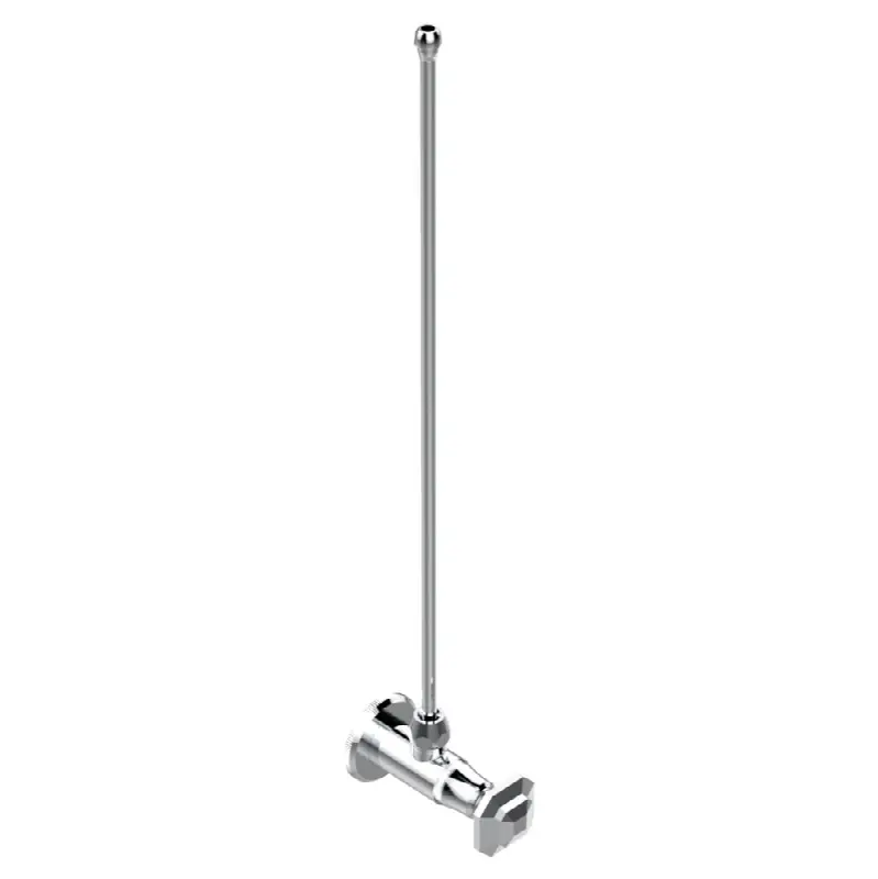 Angle supply valve with 3/8" adaptor set