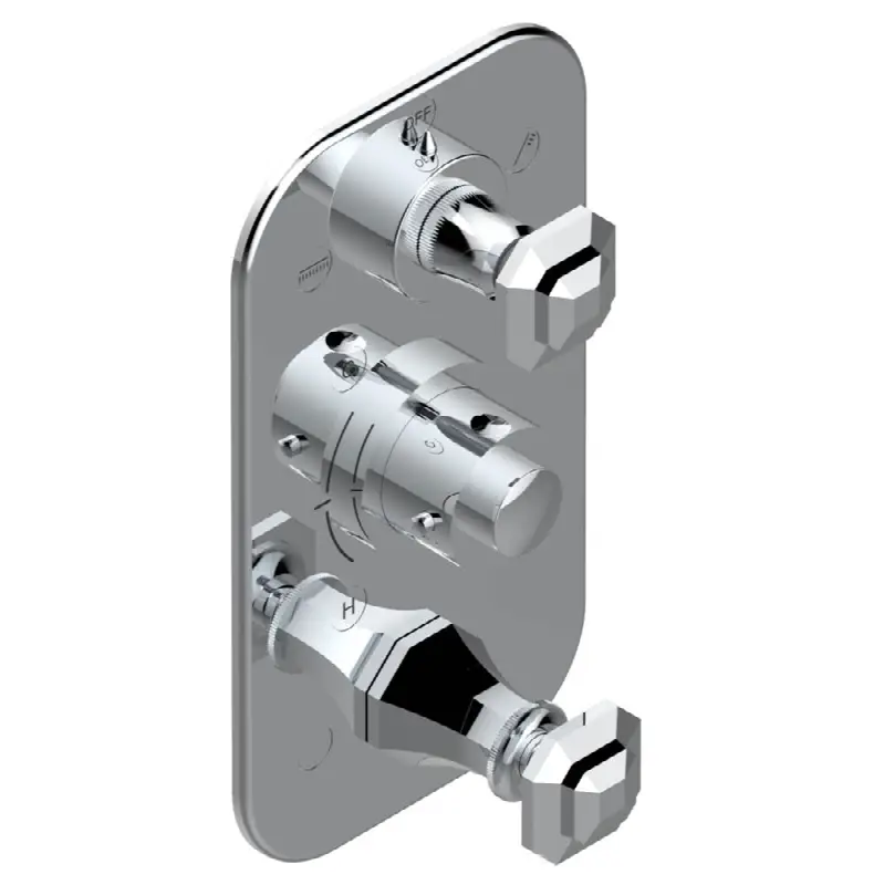 Trim for thg thermostat with 2-way diverter and on/off control, rough part supplied with fixing box ref. .5 540AE/US