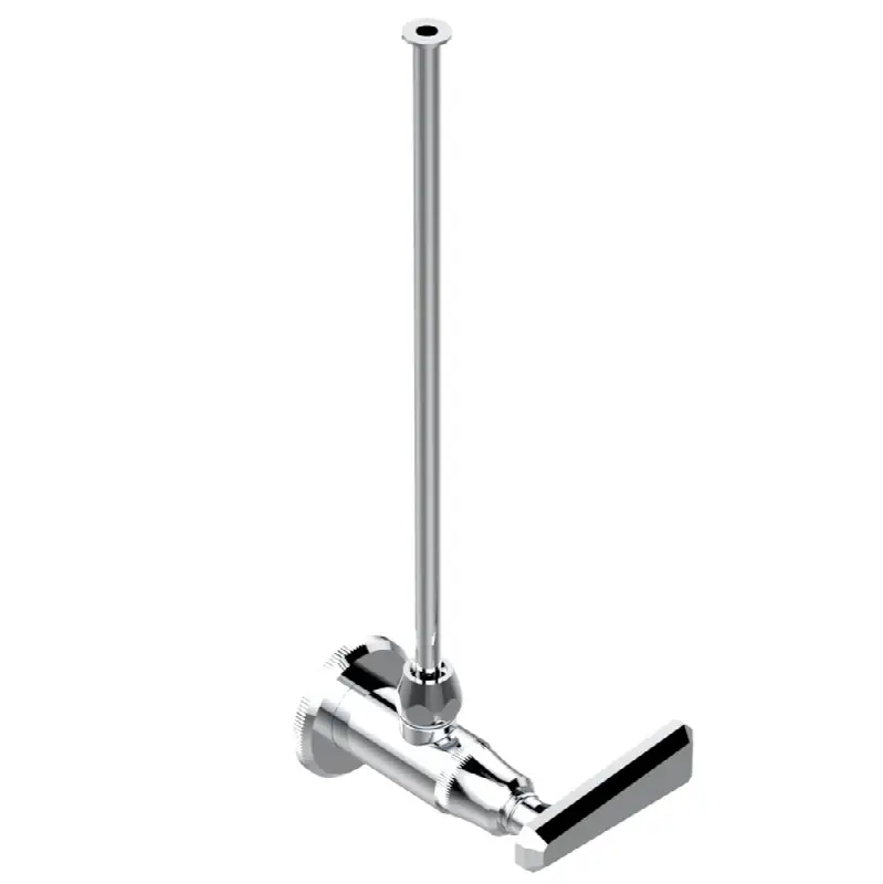 Angle supply valve with 3/8" adaptor set for toilet