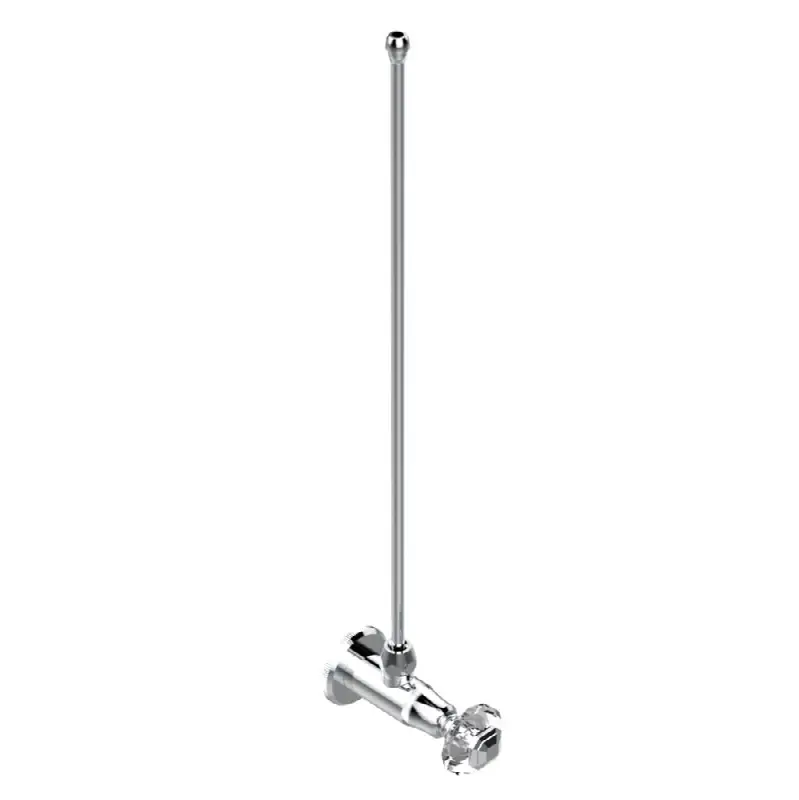 Angle supply valve with 3/8" adaptor set
