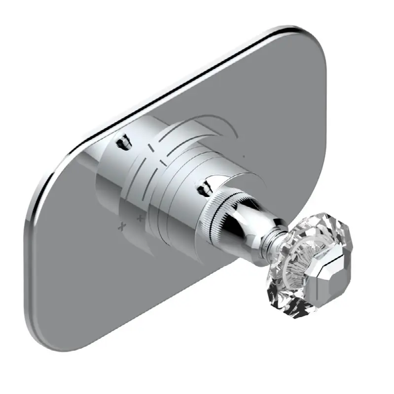 Trim for THG thermostatic valve, rough part supplied with fixing box ref.5 200AE/US