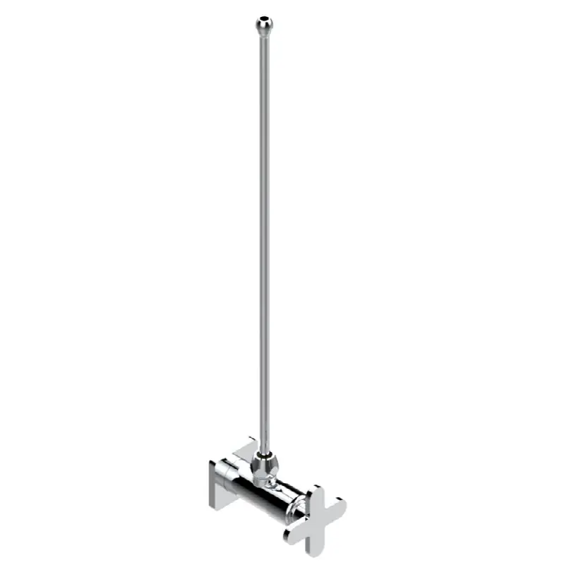 Angle supply valve with 3/8" adaptor set